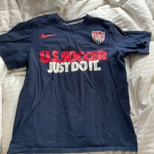 Blue, Nike shirt, YL